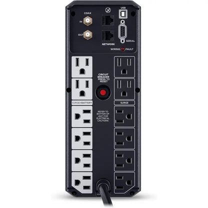 LCD UPS System 12-Outlets