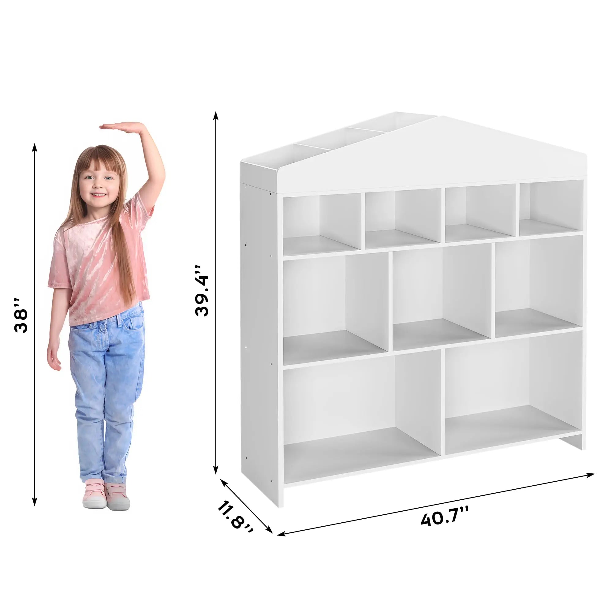 9-Cubby Toy Storage Organizers