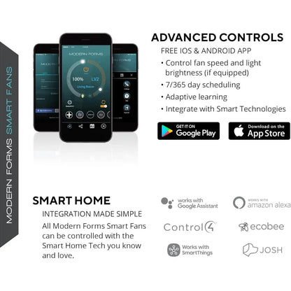 Smart Indoor/Outdoor Ceiling Fan