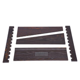 10-Hole Billiard Cue Rack