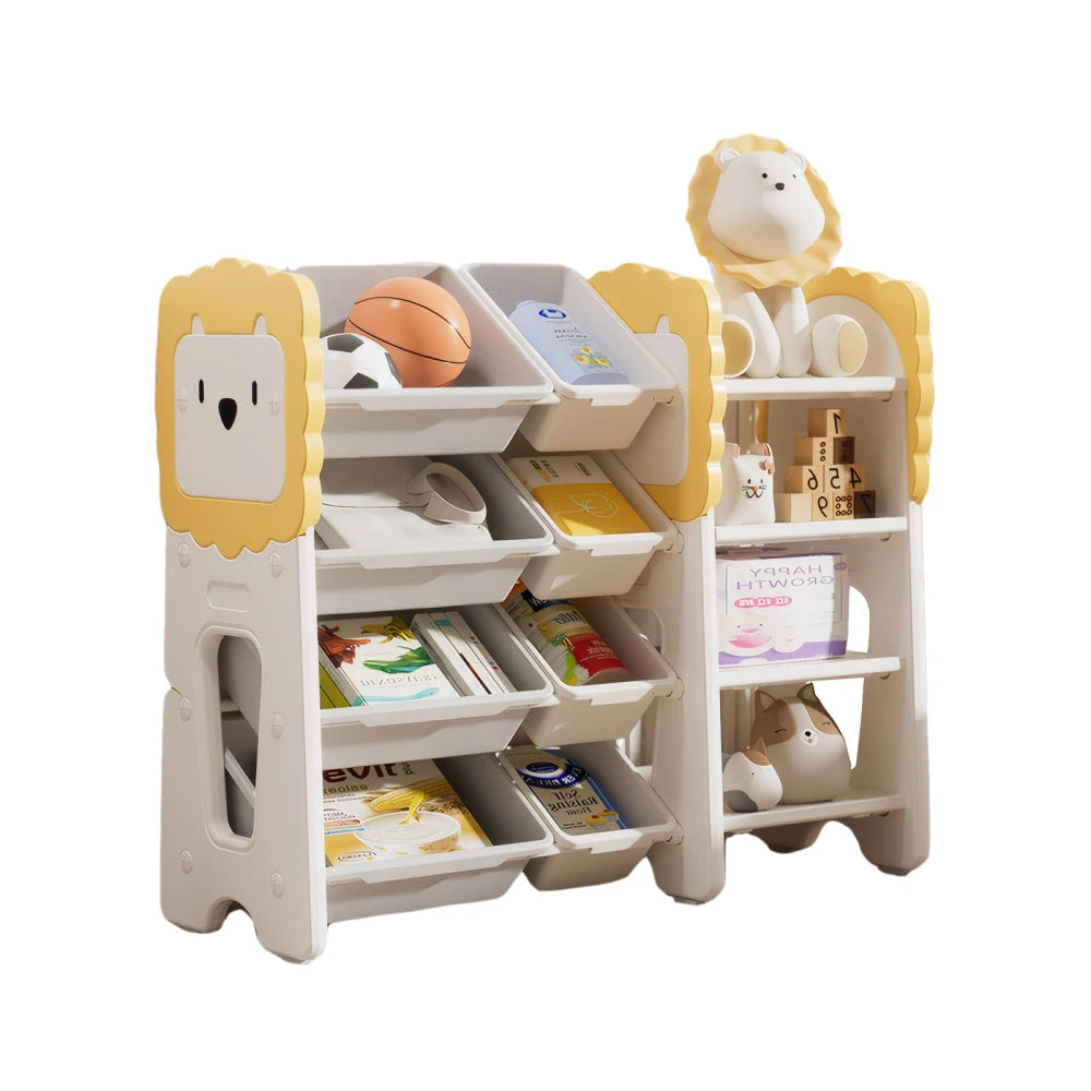 Kids Bookshelf and Toy Storage
