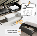 Kingsized Storage Bed
