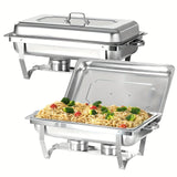 Chafing Dish Stainless Steel - 4 Pack