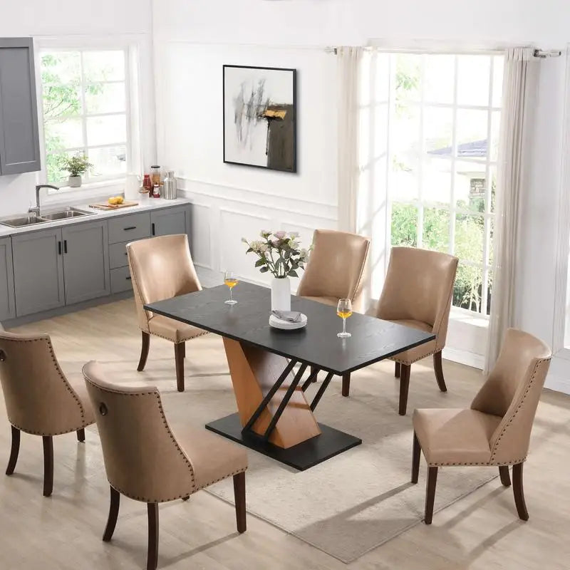 Extendable Dining Table 61.81Inch