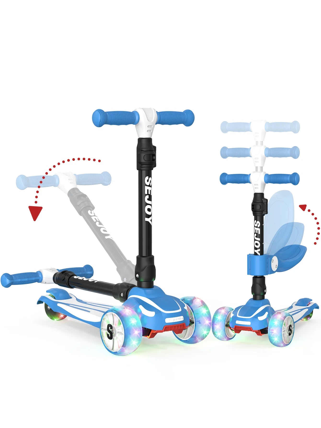 3-in-1Kid Kick Scooter