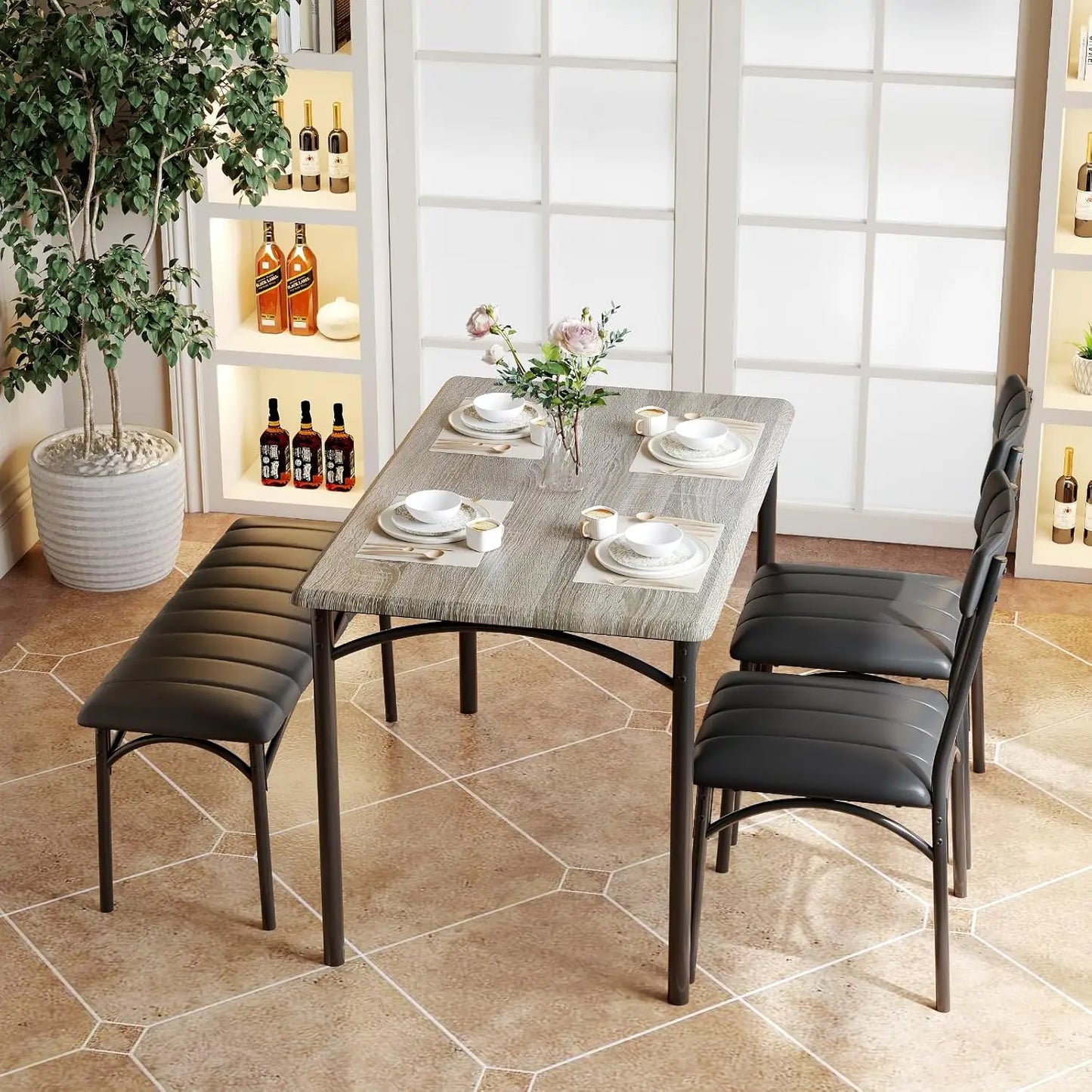 Dining Table Set For 4