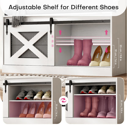 Multifunctional Entryway Bench/Coat Rack