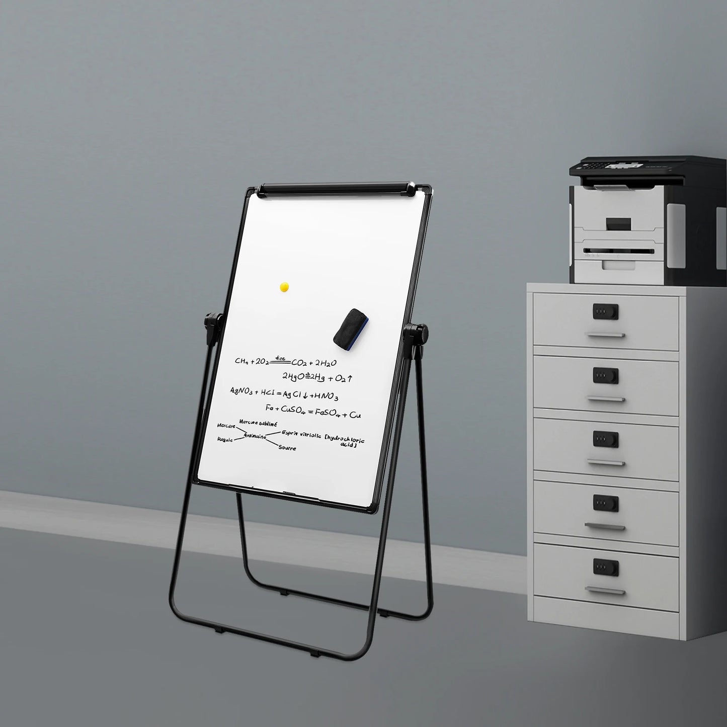 Double-Sided Dry Erase Board 36x24 Inches