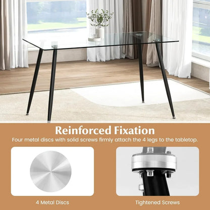 Glass Dining Table