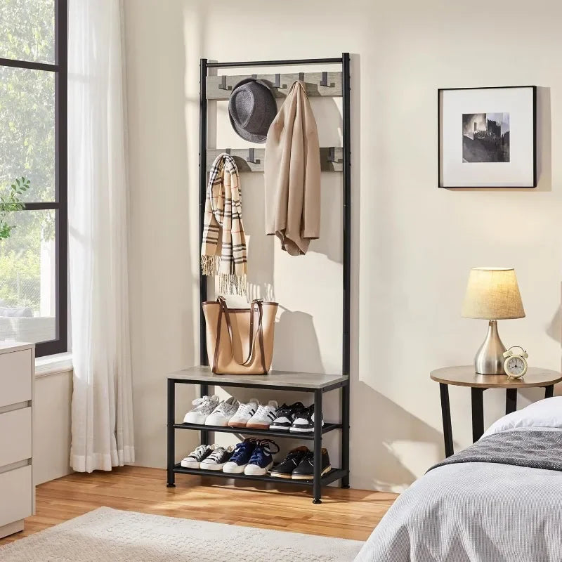 Coat Rack & Storage Organizer