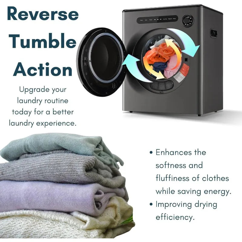 Compact Dryer with Exhaust Pipe