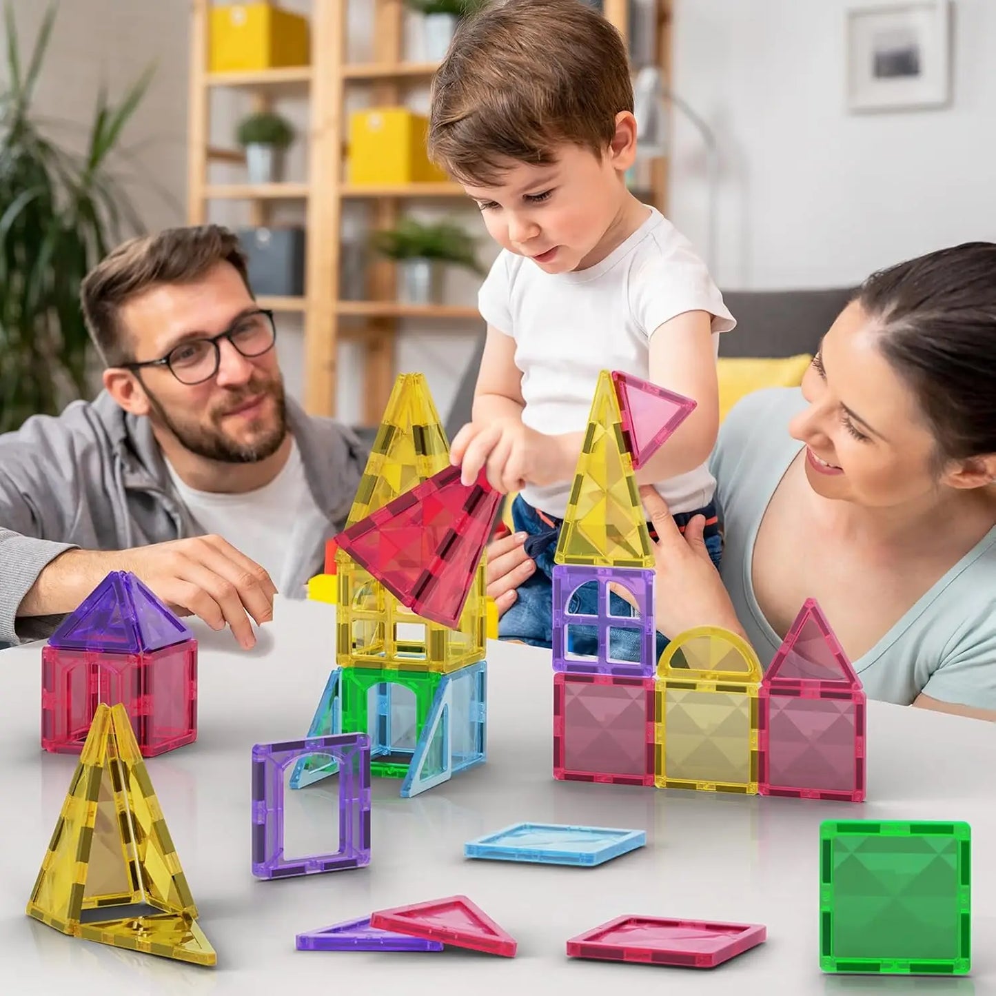 Magnetic Tiles Building Blocks