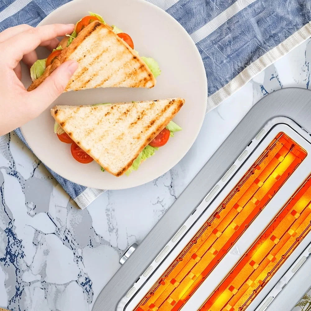 Long Slot 4 Slice Toaster