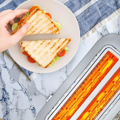 Long Slot 4 Slice Toaster
