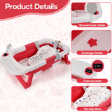 Baby Bathtub/Soft Cushion/Thermometer