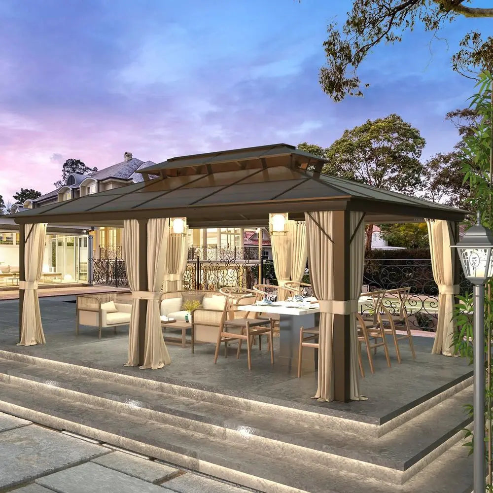 Outdoor Double Roof Gazebo