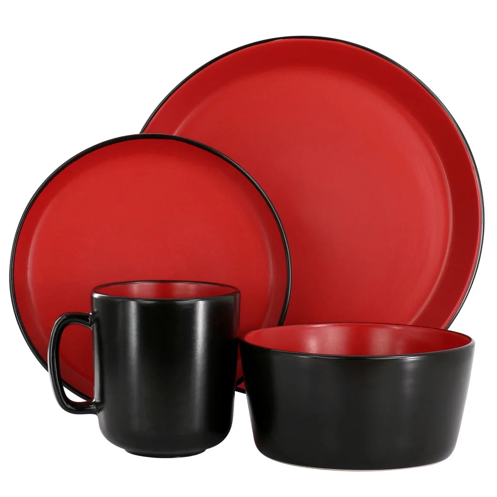 16 Piece Stoneware Dinnerware Set