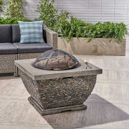 Light Wood Burning Pit