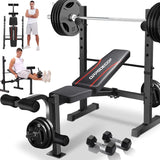 Adjustable Weight Bench/Squat Rack