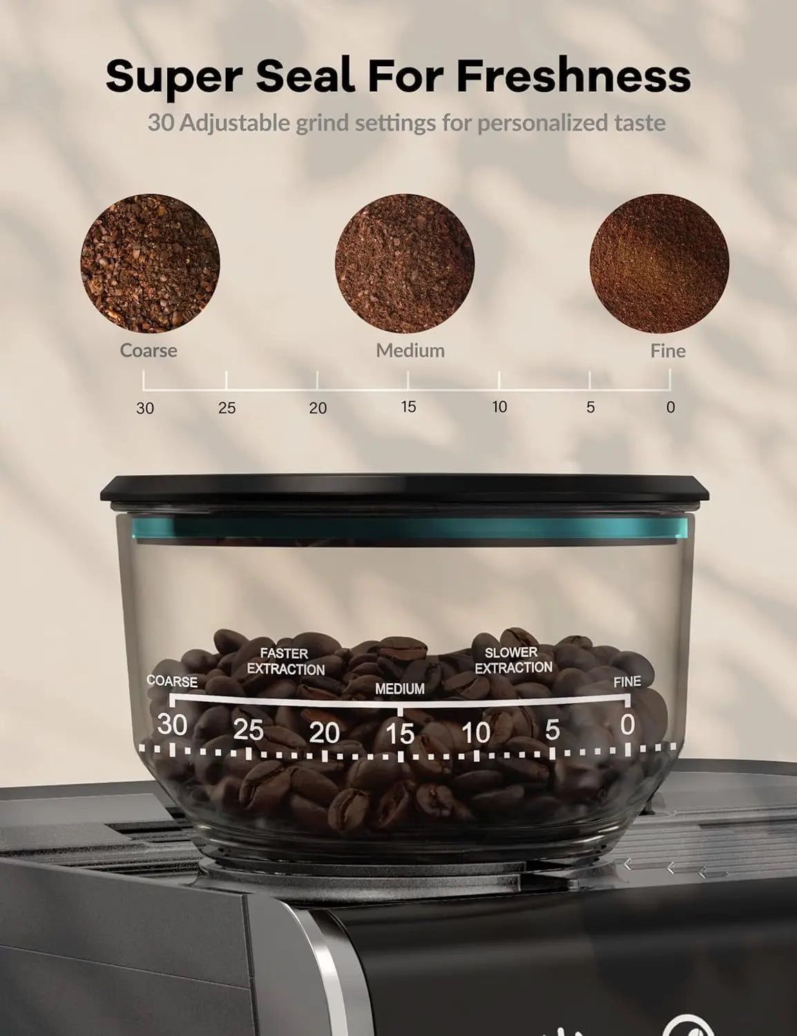 20 Bar Espresso Coffee Machine