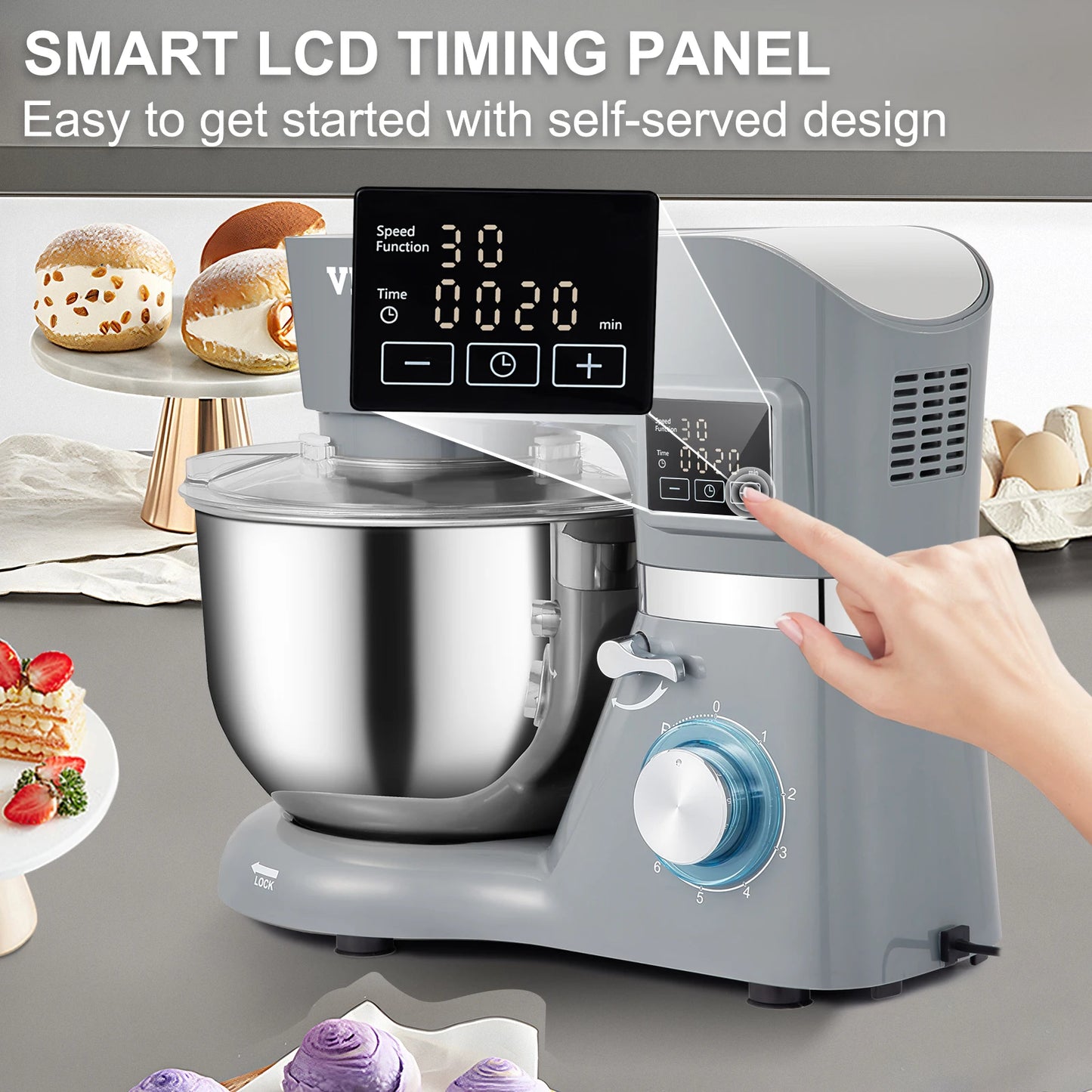 Electric Stand Mixer 660W