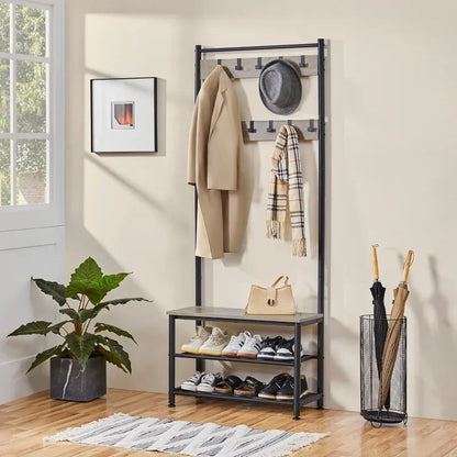 Coat Rack & Storage Organizer