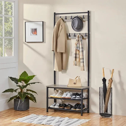 Coat Rack & Storage Organizer