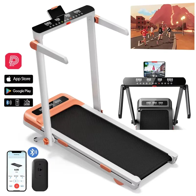 Home Incline Treadmill for Cardio Fitness & Health