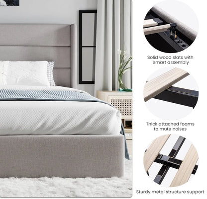 Kingsized Storage Bed