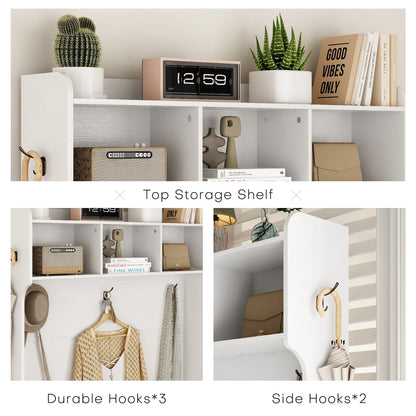 Multifunctional Entryway Bench/Coat Rack