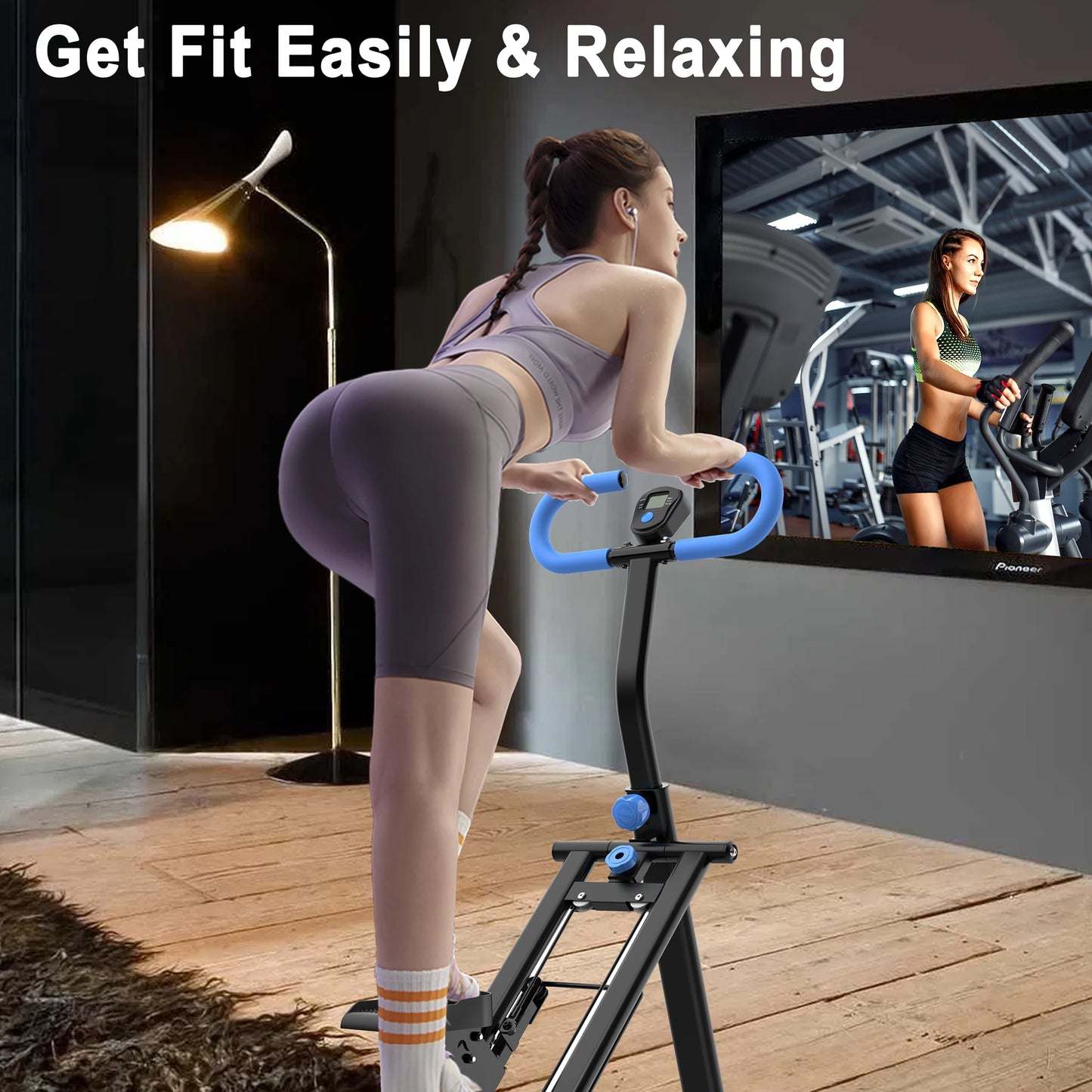 Stair Stepper with Handlebar 330lbs