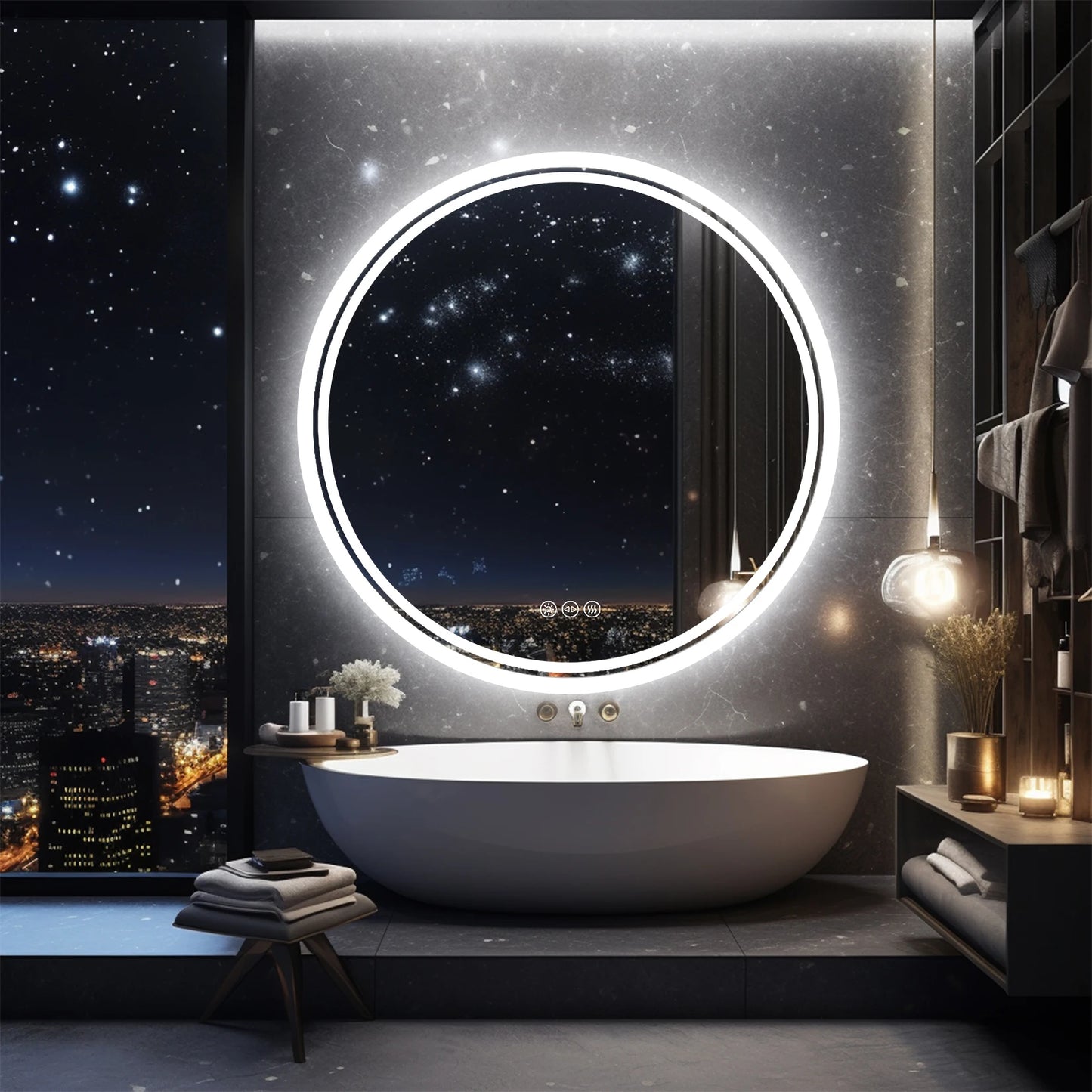 Bathroom Mirror LED Lights Dimmable