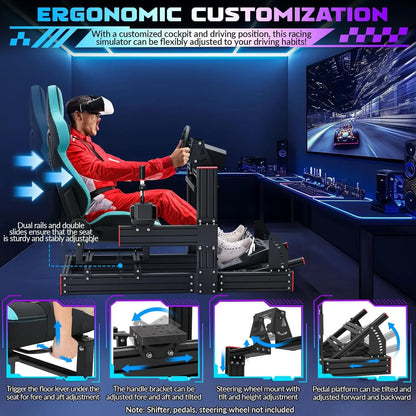 Racing Simulator Cockpit Stand
