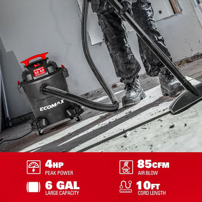Shop Vacuum Wet/Dry 6 Gallon
