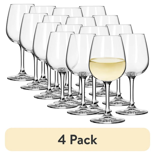 4 Pack Elegant Wine Glasses