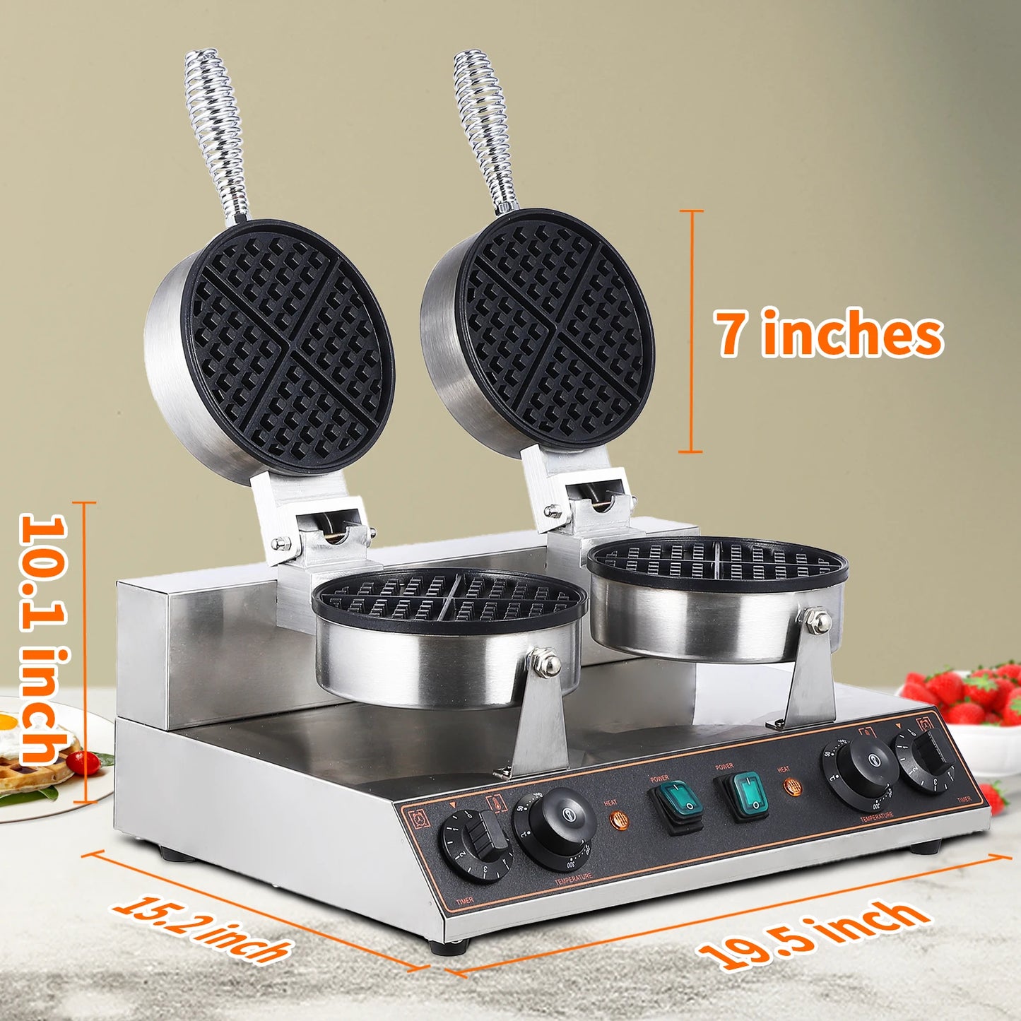 Electric Waffle Making Machine
