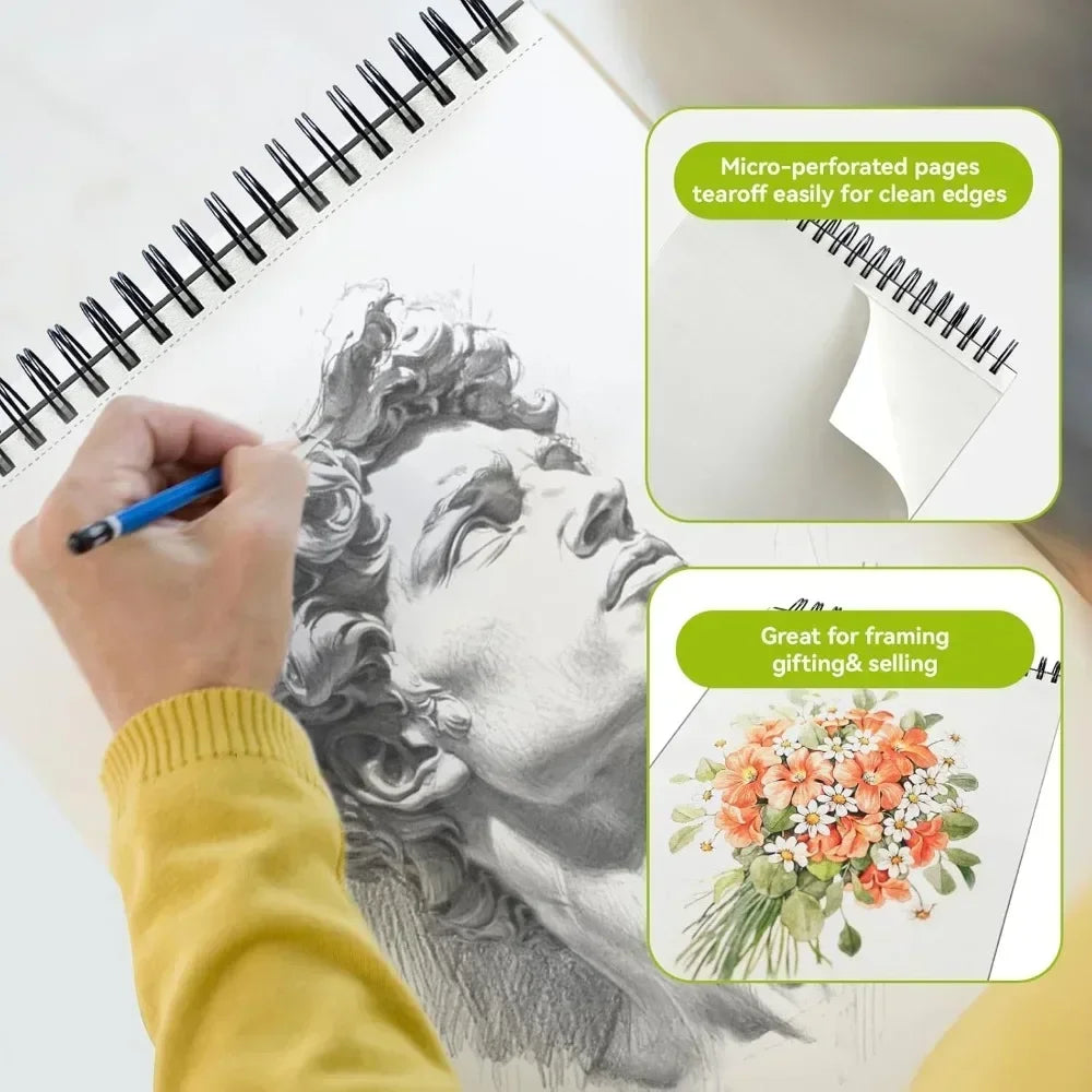 Sketchbook Pack Of 100 Sheets