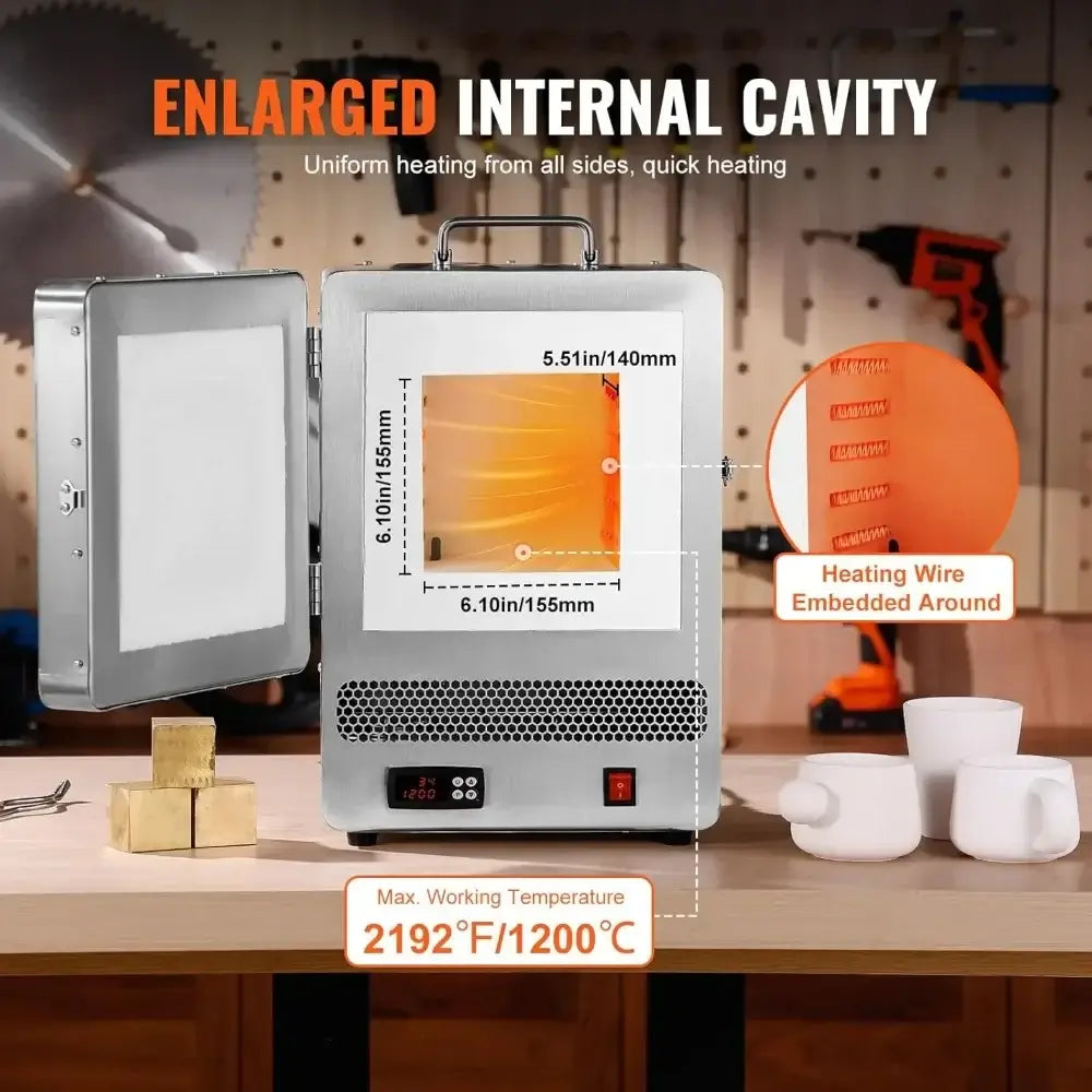 Electric Kiln Furnace for Ceramics Pottery and Art Projects