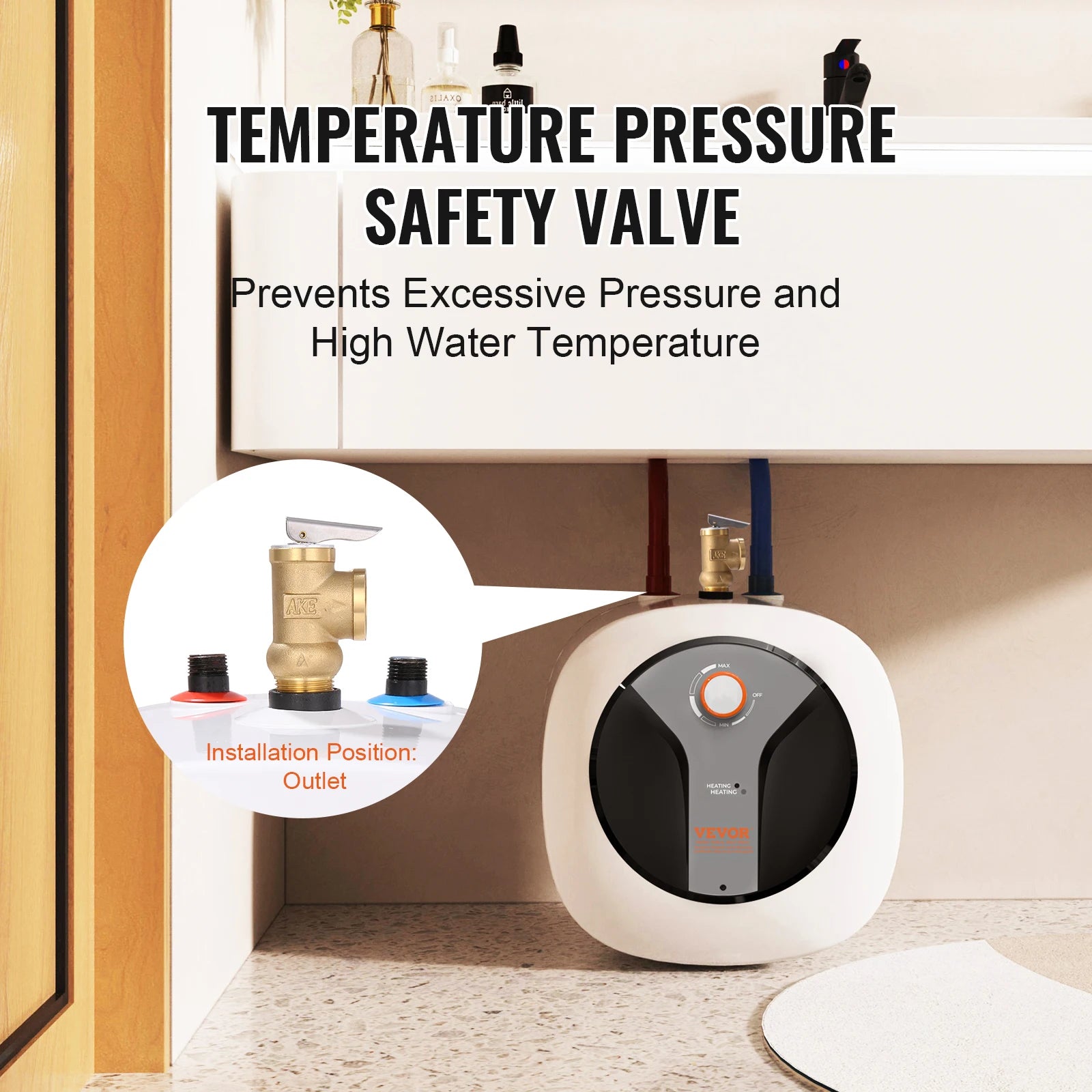 Mini-Tank Water Heater Compact Hot Water Solution for Home