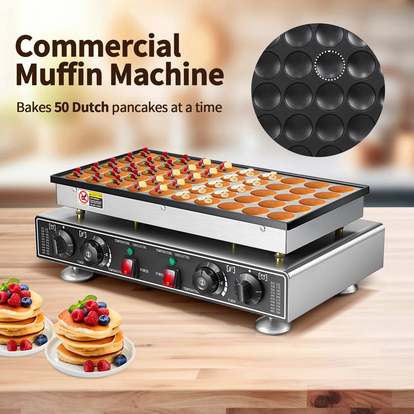 Pancake Waffle Muffin Maker