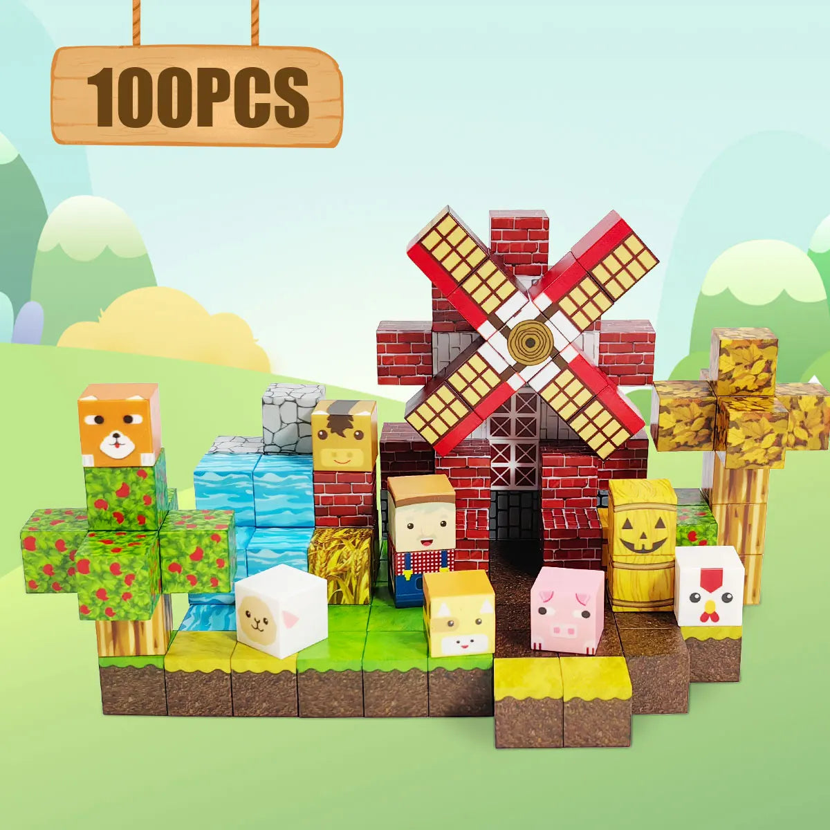 Kids Magnetic Building Blocks