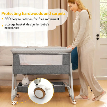 Bassinet Bedside Sleeper Wheels