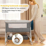 Bassinet/Bedside Sleeper/Wheels