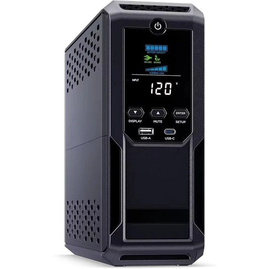 LCD UPS System 12-Outlets