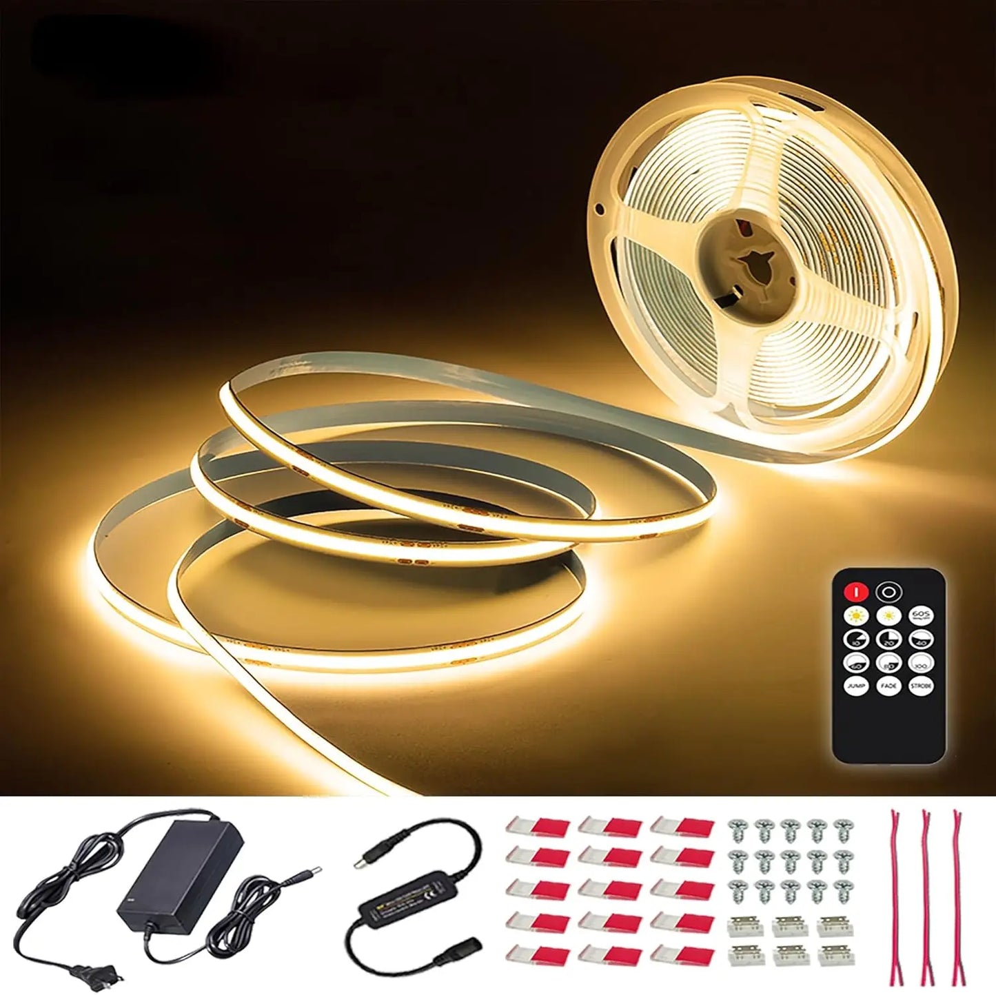LED Strip Lighting for Home Kitchen and Ambient Decor
