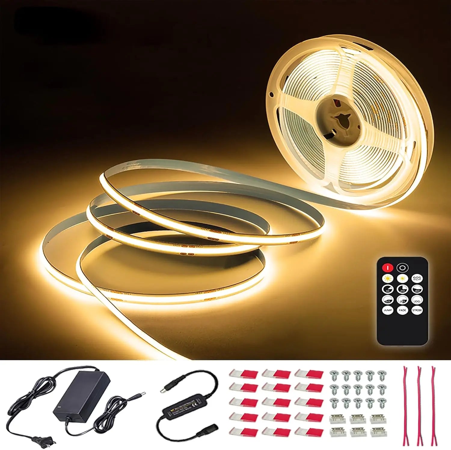 LED Strip Lighting for Home Kitchen and Ambient Decor