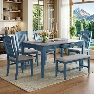 Wood Dining Table Set