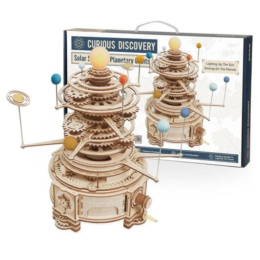 Rotatable Mechanical Orrery DIY