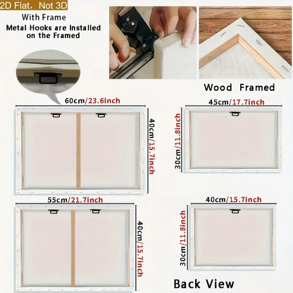 Canvas Art Majestic Horse Flowing Mane