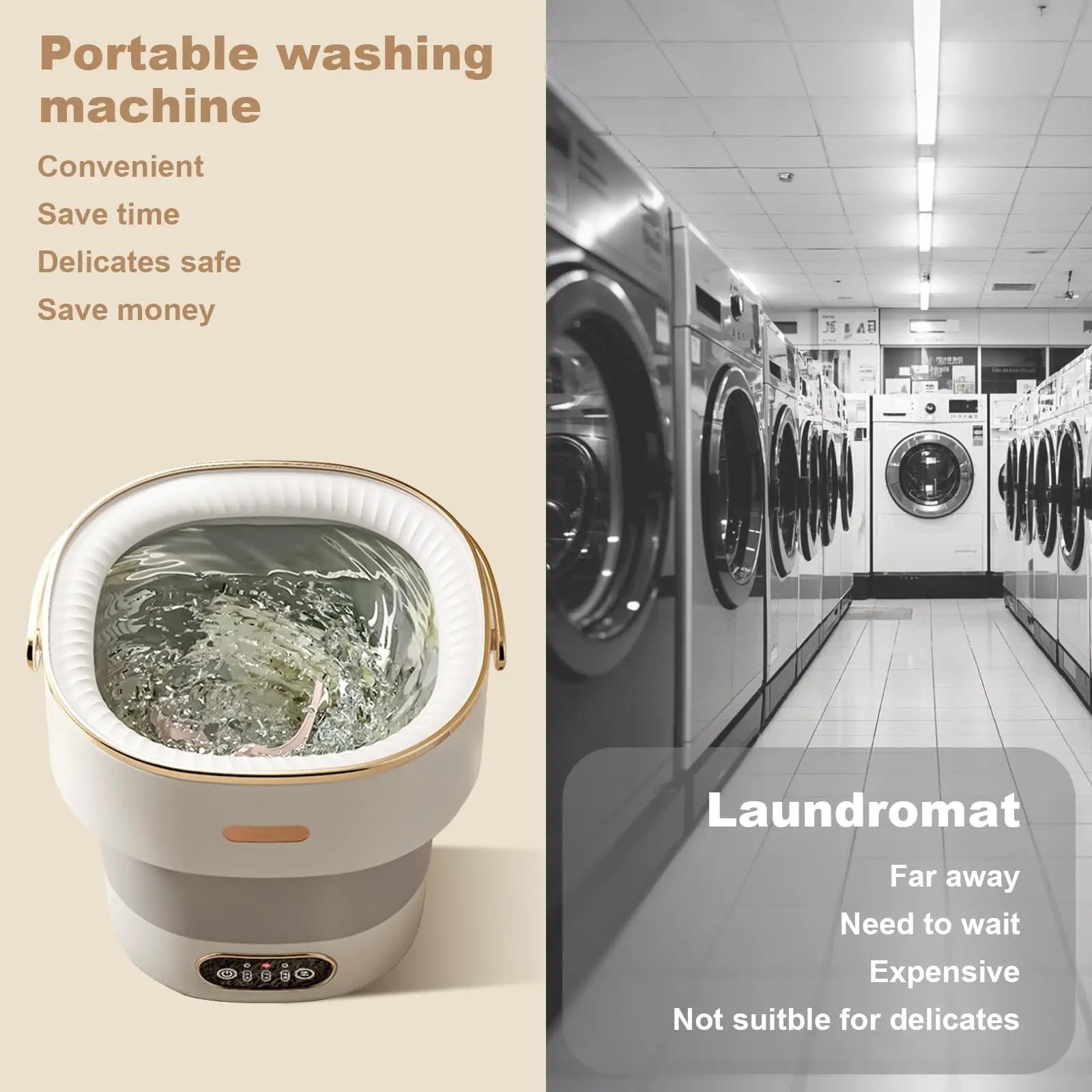 Portable Folding Washing Machine 12L 13L